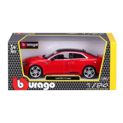Bburago - 1 : 24 Diecast Scale Model - Official Licensed Product - Audi RS 5 Coupe