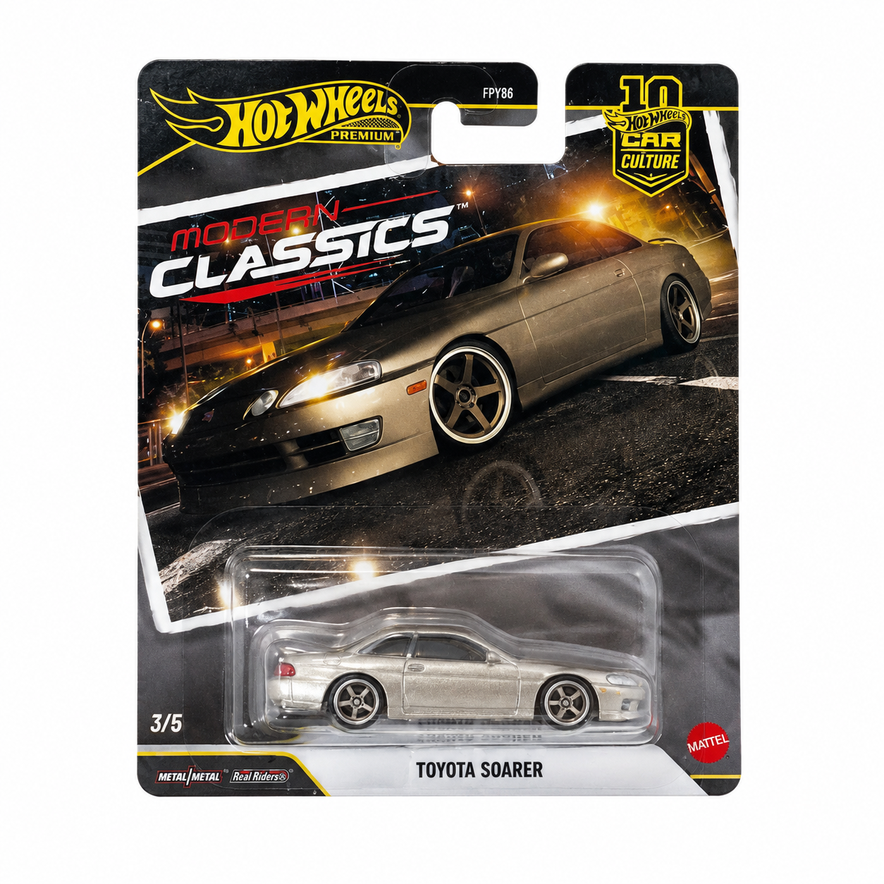 Hot Wheels Premium Modern Classics Toyota Soarer – Car Culture 3/5 Die-Cast Collectible