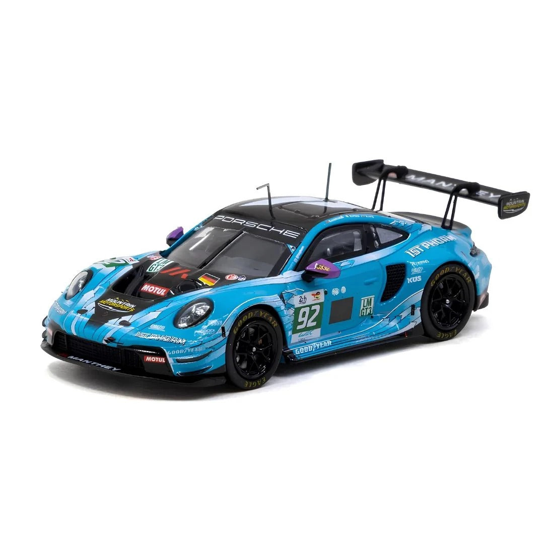 Trends Hobby Porsche 911 GT3 R Manthey 1st Phorm 2025 Le Mans 24H LMGT3 Winner #92 1:64 Diecast Model Car– TH-119