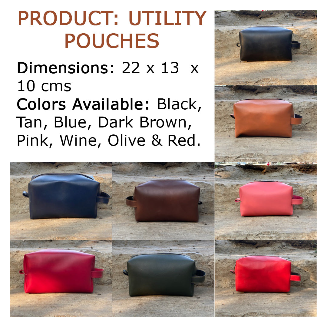Personalised Utility Pouches 1.0 ( No Cod Allowed on this product ) - Prepaid Orders Only
