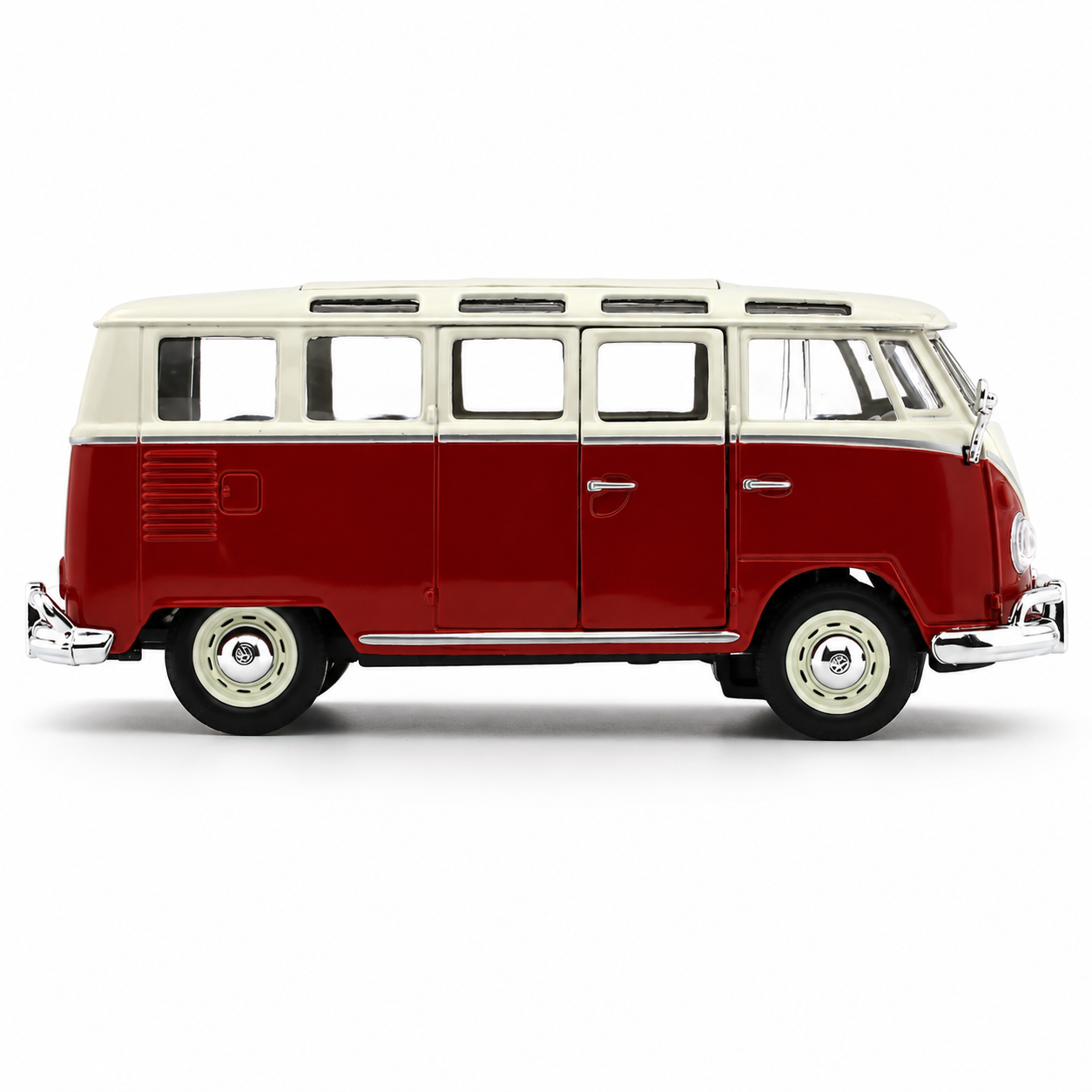 Maisto Volkswagen Samba Van Die-Cast Model – 1:25 Scale Classic Collectible Mini Bus