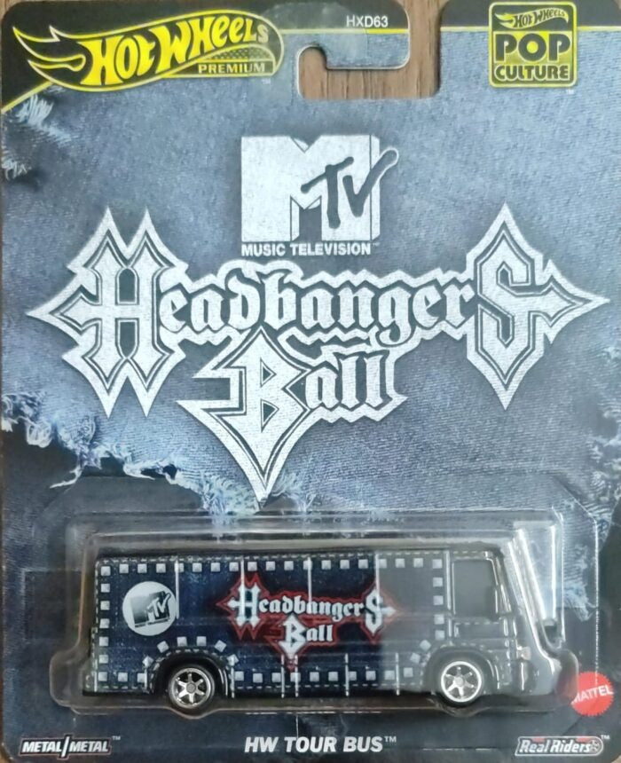 1:64 Hot Wheels 2025 Premium Pop Culture - HW Tour Bus