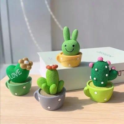 Cactus Desk Accesory - Set of 4Pcs - ThePeppyStore