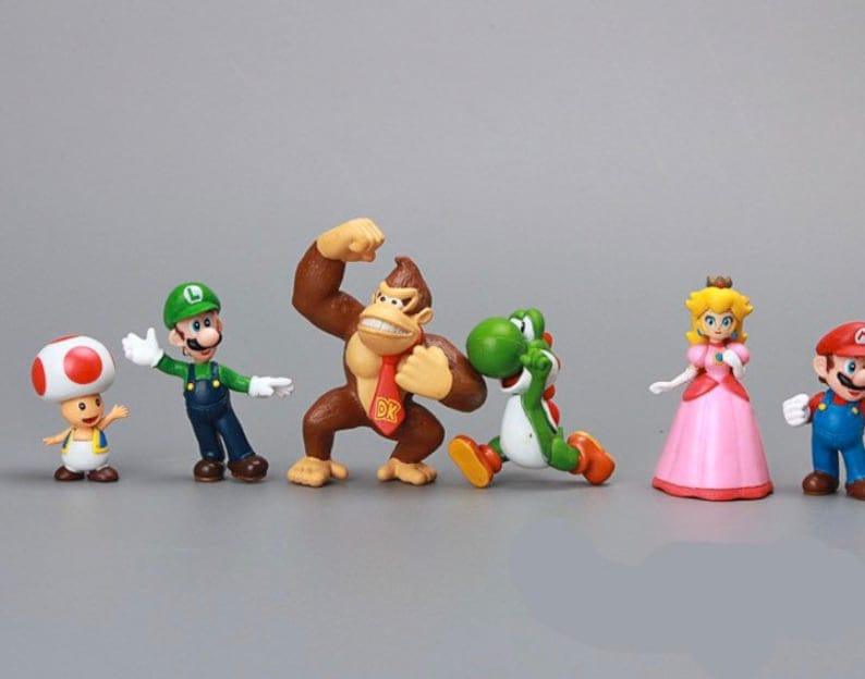 Super Mario Set of 18 Collectables - ThePeppyStore