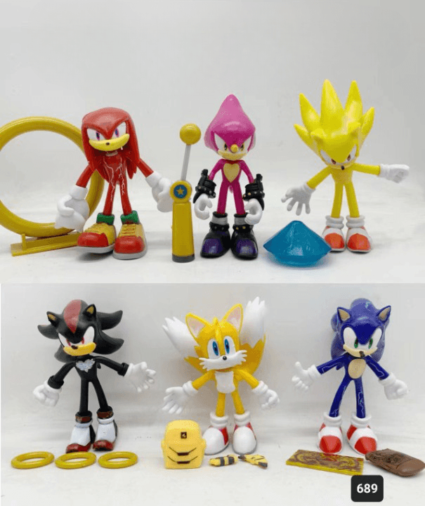 Sonic the hedgehog figures deals