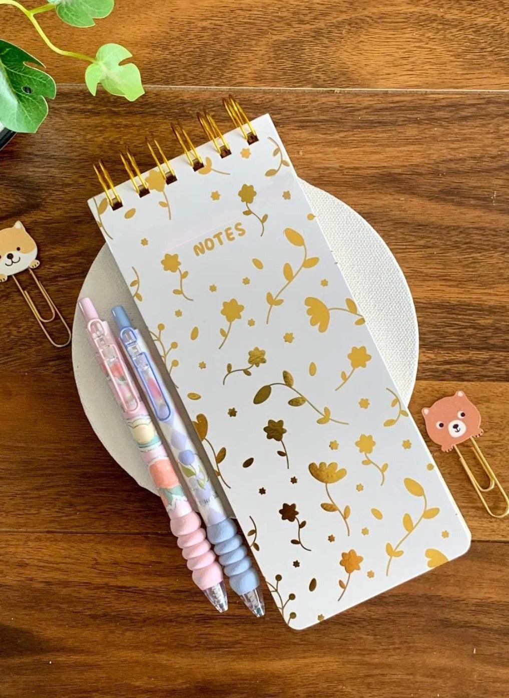 Aesthetic Spiral Hardbound To Do Memo Pad (Select From Drop Down) - ThePeppyStore