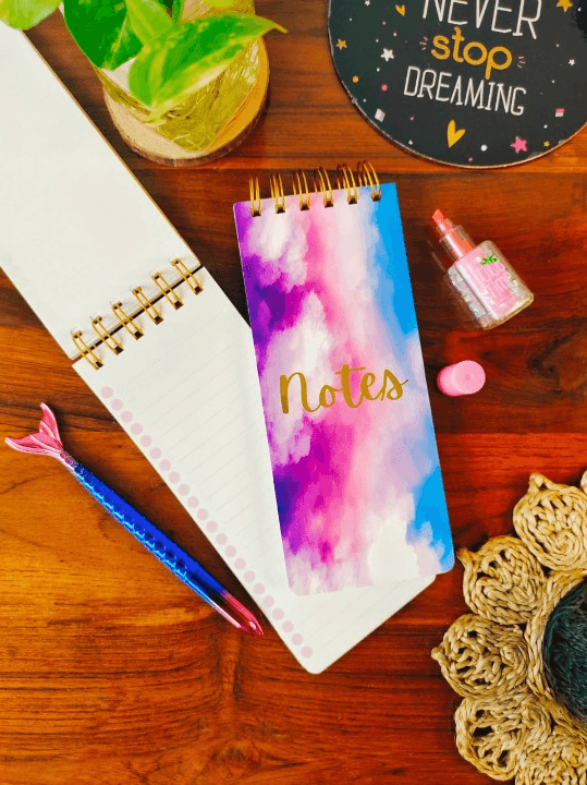 Aesthetic Spiral Hardbound To Do Memo Pad (Select From Drop Down) - ThePeppyStore