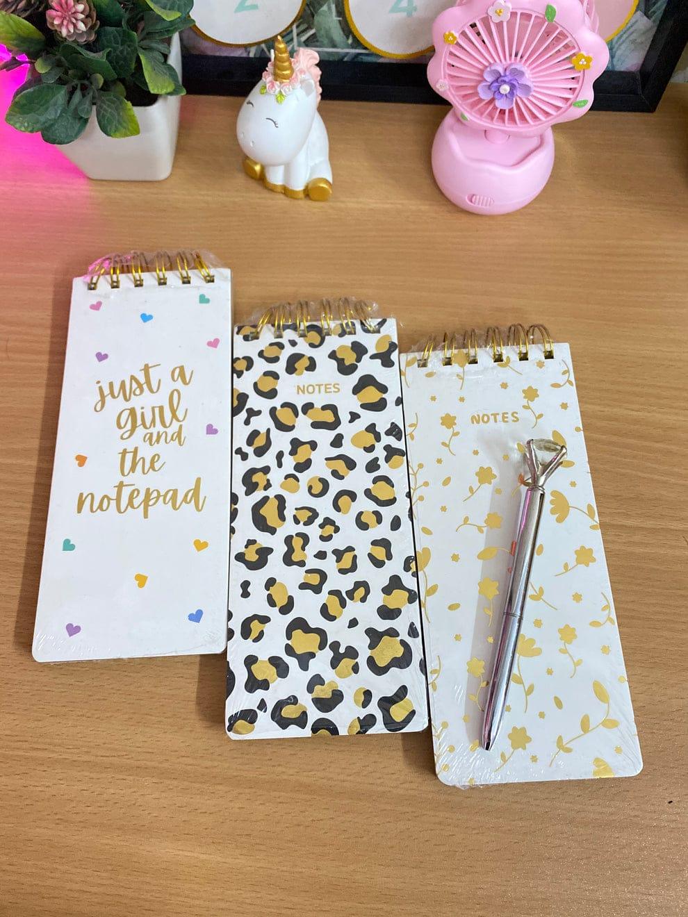 Aesthetic Spiral Hardbound To Do Memo Pad (Select From Drop Down) - ThePeppyStore