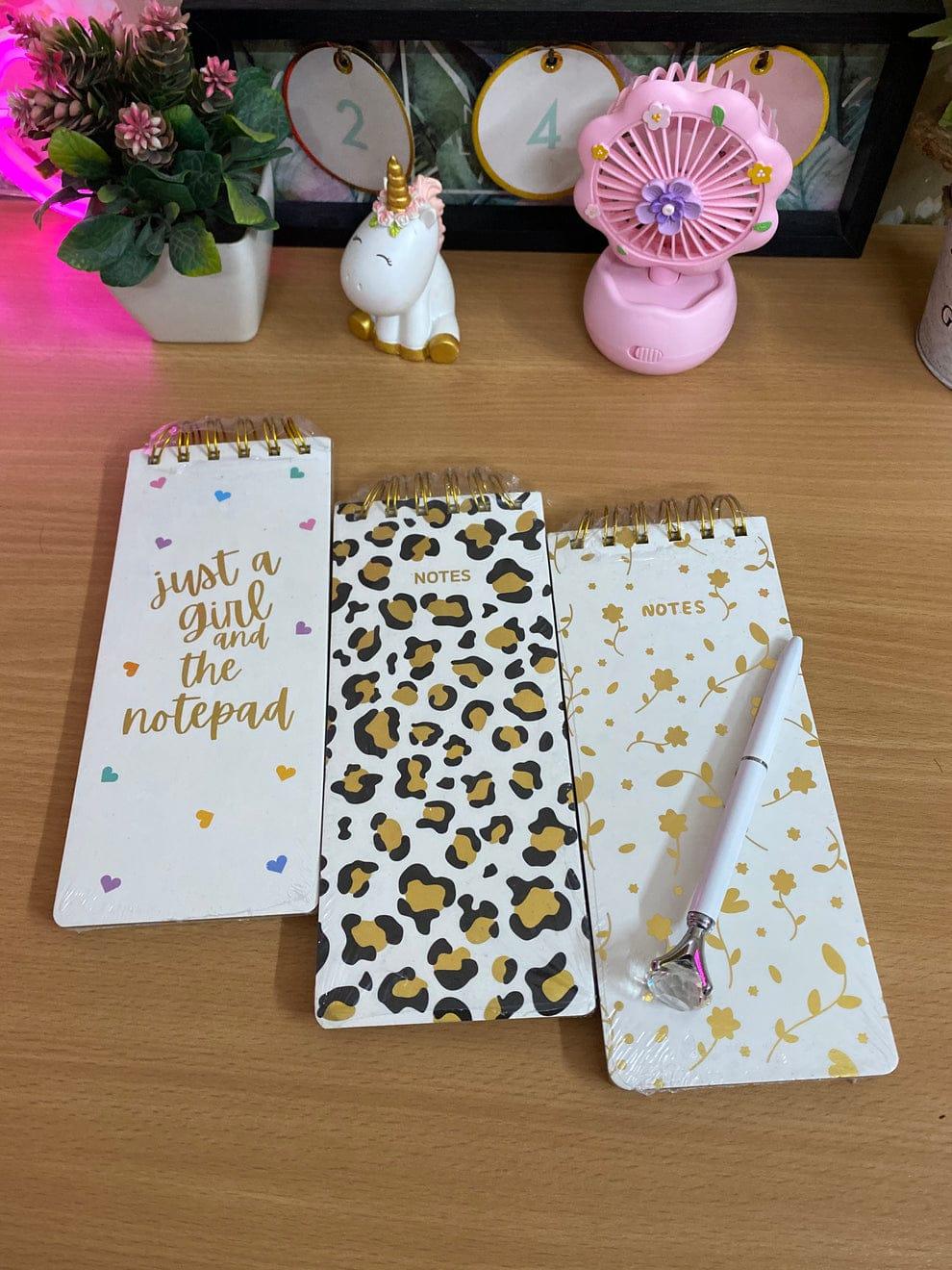 Aesthetic Spiral Hardbound To Do Memo Pad (Select From Drop Down) - ThePeppyStore