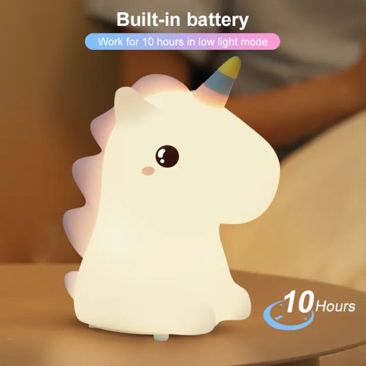 Unicorn Silicon Lamp - RGB Colours