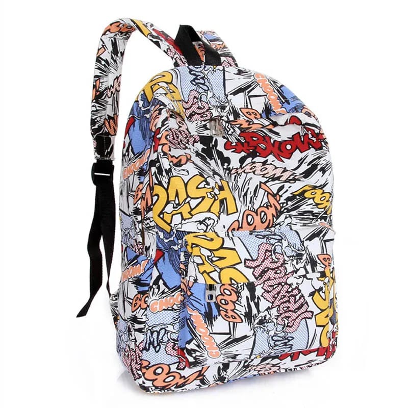 Comic Graffiti Bagpack