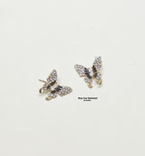 Butterfly Gleam Stud Earrings