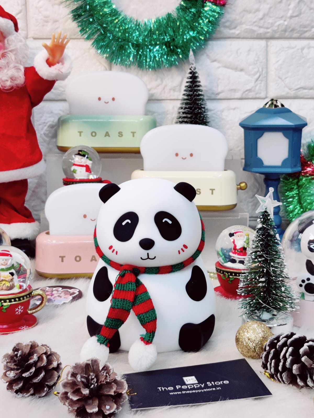 Panda Silicone Lamp ( Random Open Eyes or Close Eyes will come)