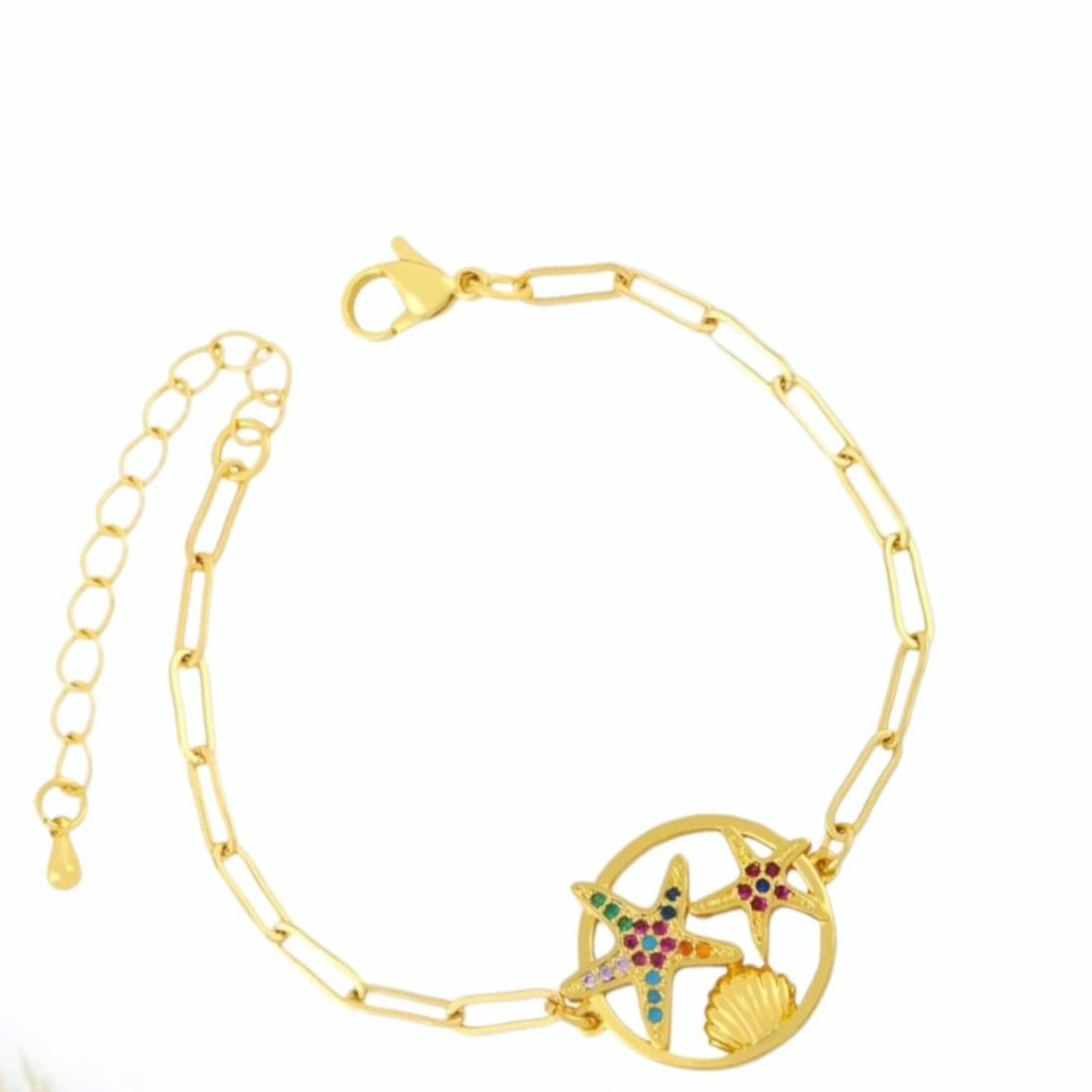 Starfish Link Bracelet (Only Starfish Bracelet Will Be Provided)