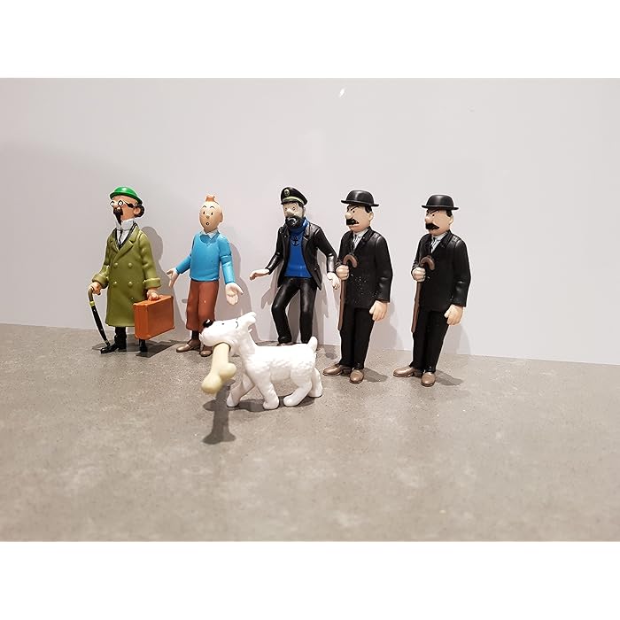 Tin Tin Figures (Set Of 6)