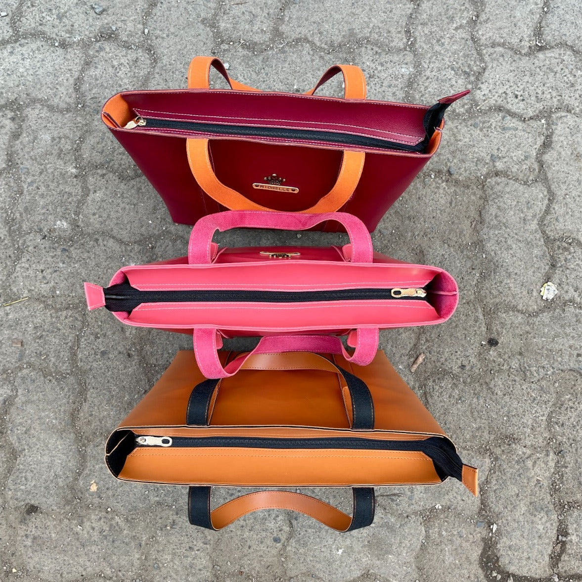 Personalised Tote Bags With Zip ( No Cod on personalised Orders ) - Prepaid Orders Only