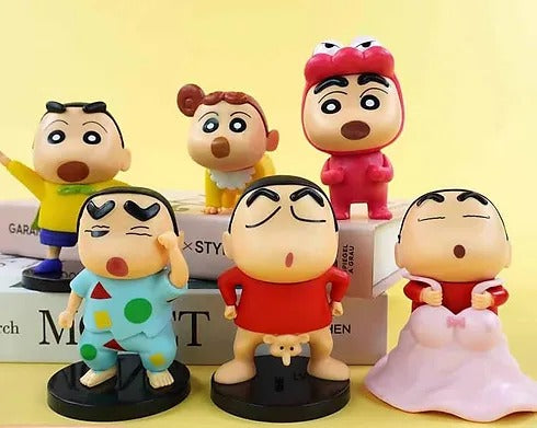 Shinchan Set of 6 Figures