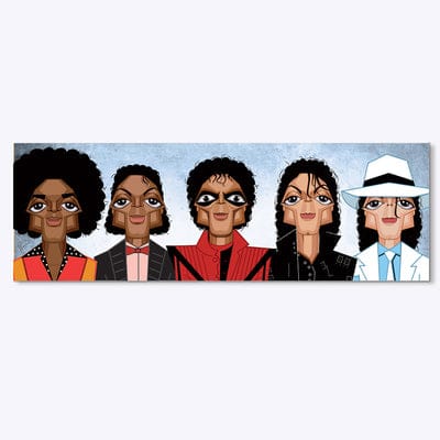 Black Or White Michael Jackson Wall Art