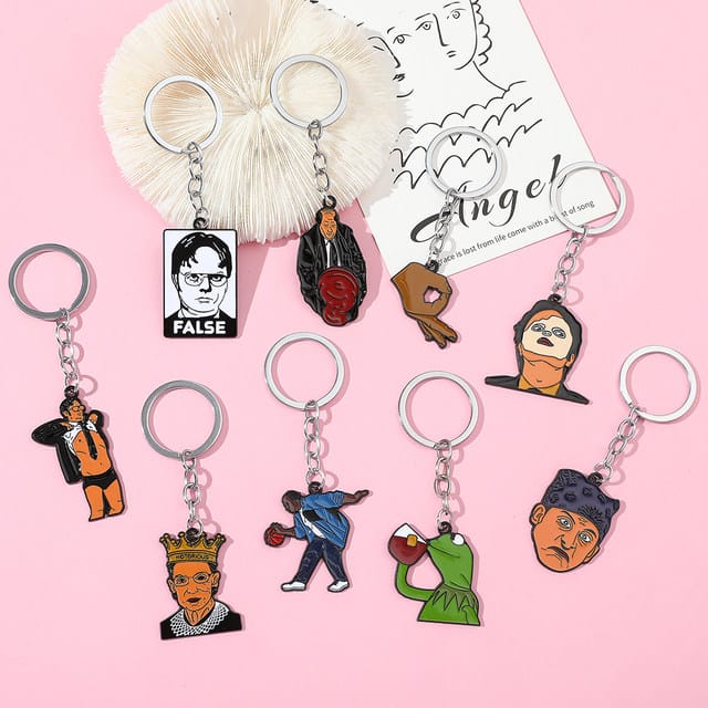 Buy The Office Enamel Keychains The Peppy Store - Main Image