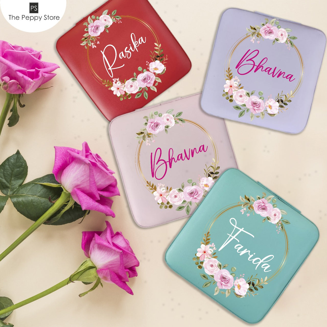 Personalised Name Engraved Jewellery Boxes (No COD Allowed) - Prepaid Orders Only