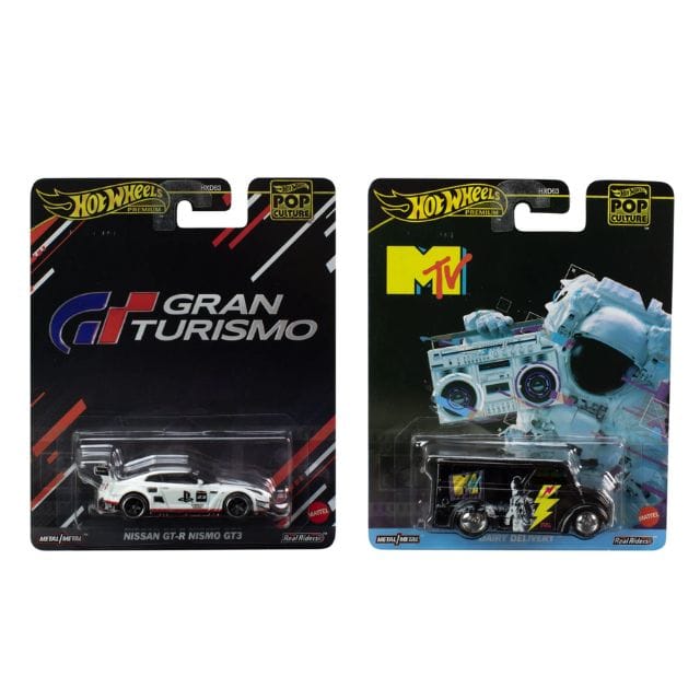 Hot Wheels Premium Pop Culture Vehicles Exclusive Collection - Select From Drop Down Menu
