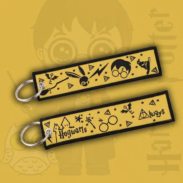 Harry Potter Premium Embroidery Keychain - 1 pc