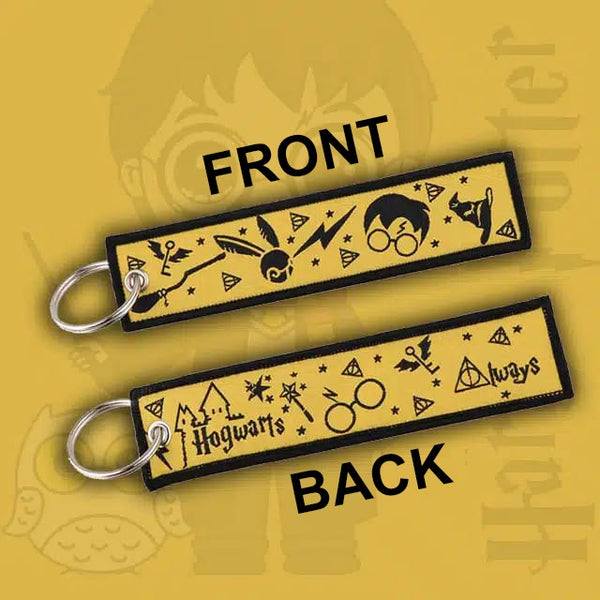 Harry Potter Premium Embroidery Keychain - 1 pc