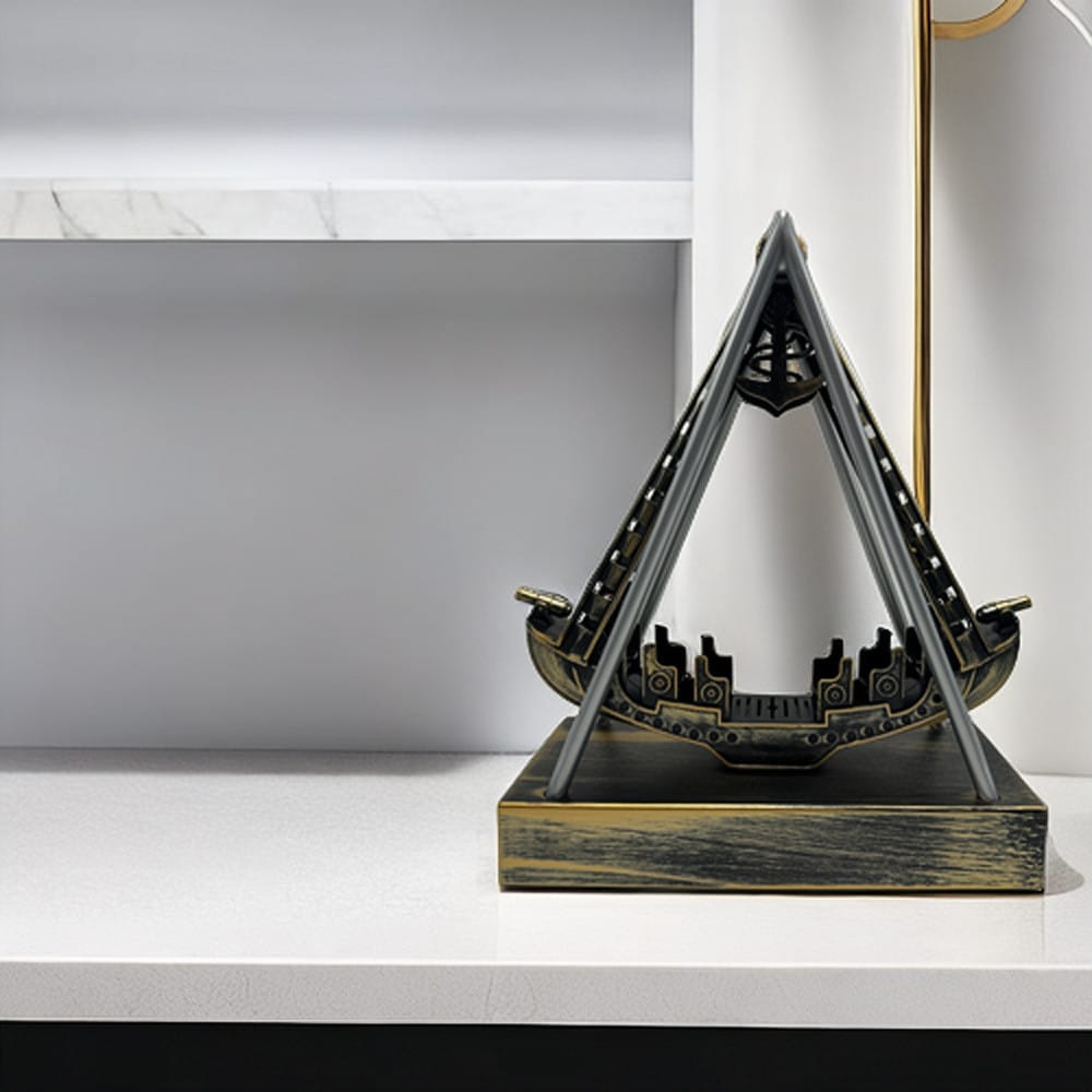 Vintage Swing Boat Collectable Show Piece - Battery And Usb