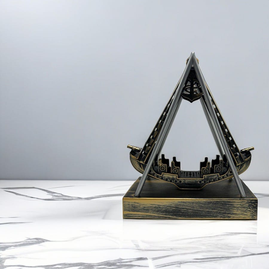 Vintage Swing Boat Collectable Show Piece - Battery And Usb