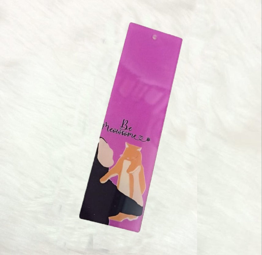 Personalised Acrylic Bookmark (No Cod Allowed On This Product) - Prepaid Order Only