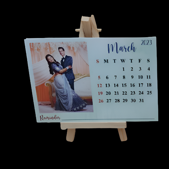 Customised 12 Months Photo Calendar 2024 (No Cod Allowed On This Product) - Prepaid Orders Only
