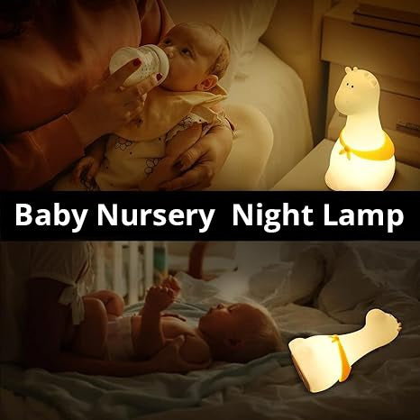 Giraffe 3D Silicon Colour - Changing Usb Chargeable Lamp