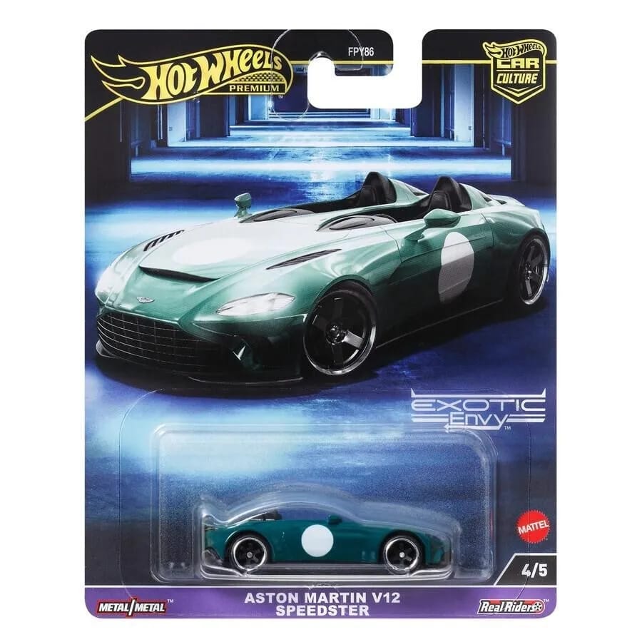 Hot Wheels Exotic Envy Aston Martin V12 Speedster Vehicles Exclusive Collection