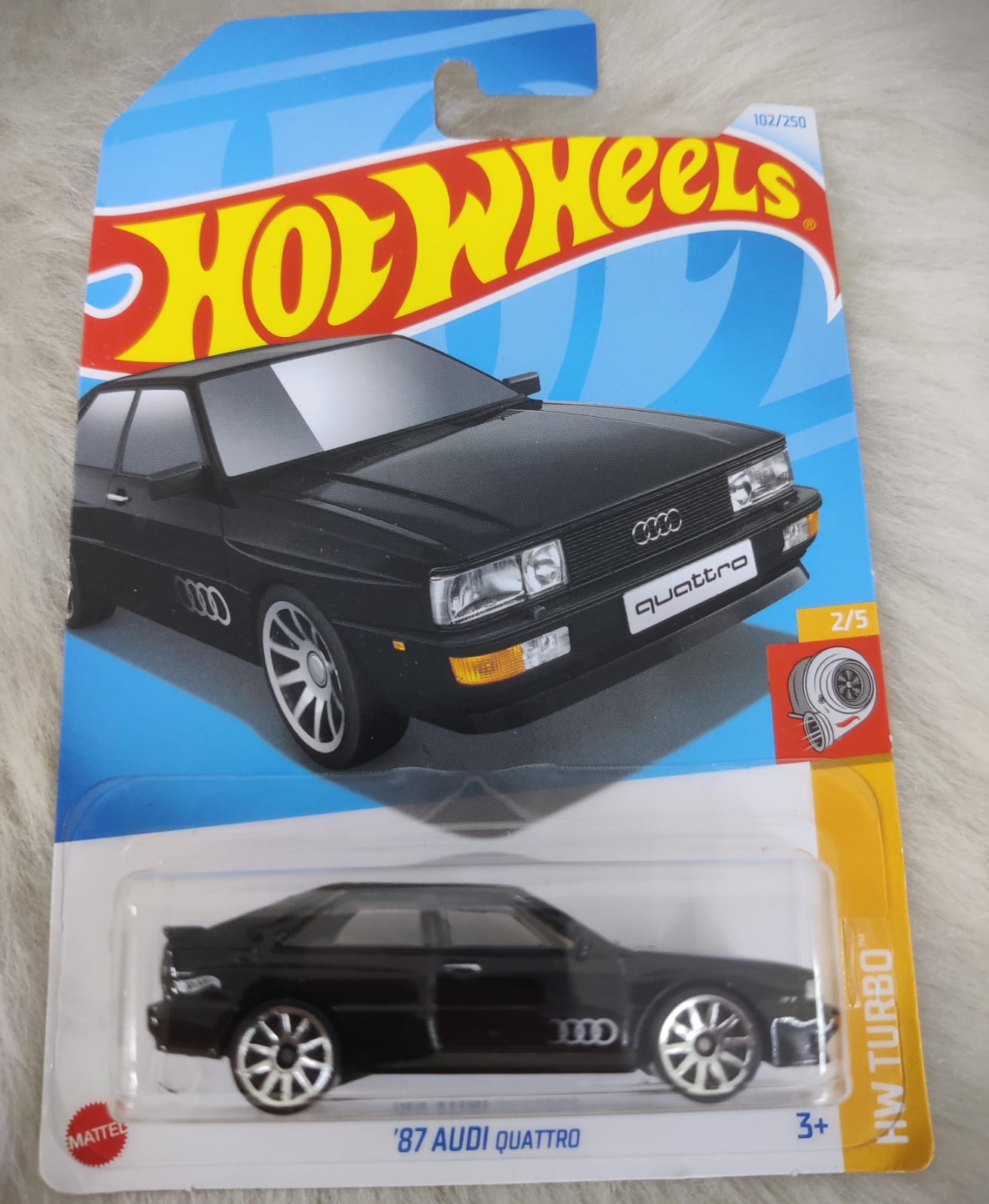Hot Wheels Imported Rare '87 Audi Quattro Vehicle Exclusive Collection