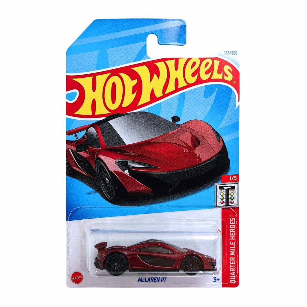 Hot Wheels Imported Rare Mclaren P1 Vehicle Exclusive