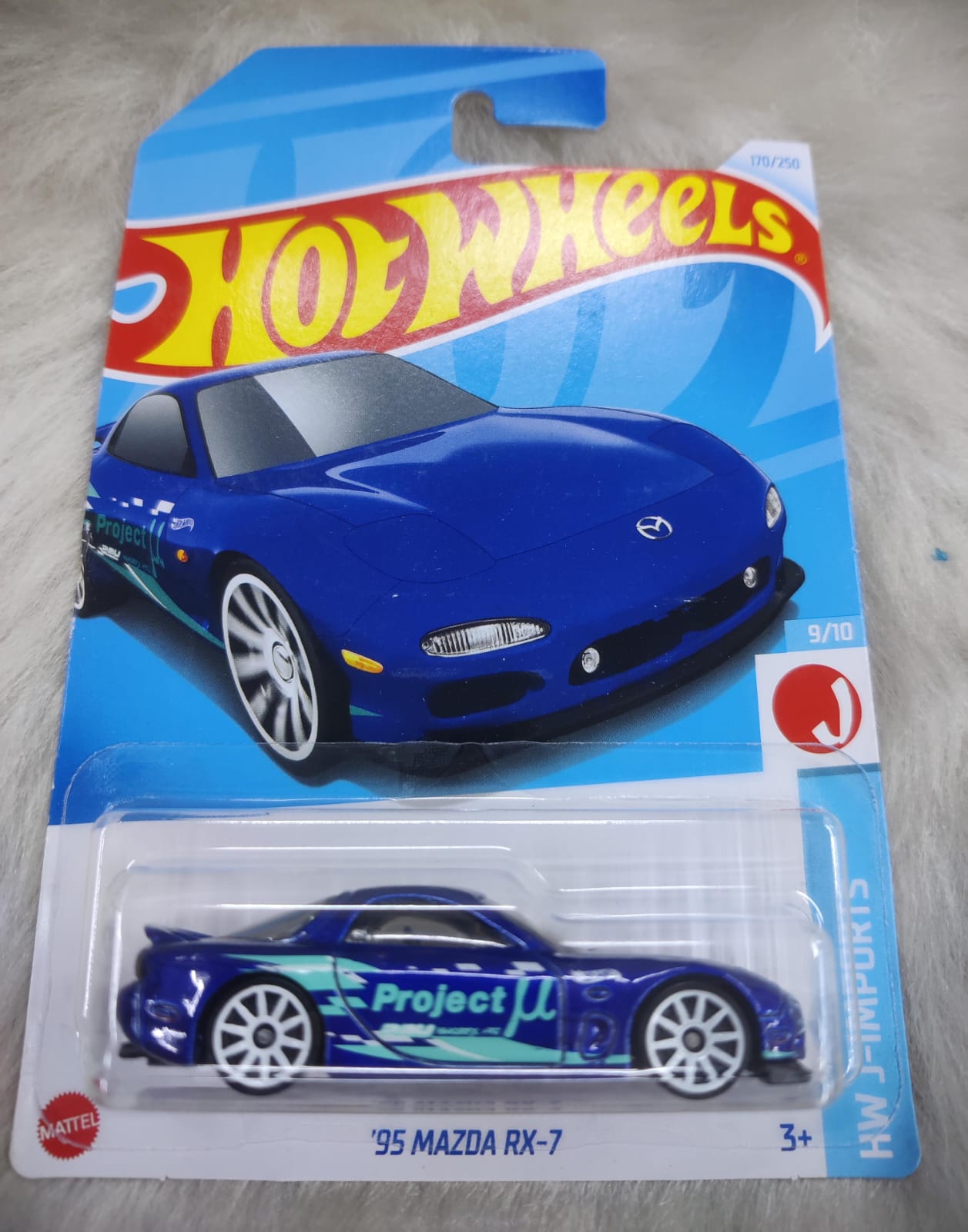 Hot Wheels Imported '95 Mazda Rx - 7 Vehicle Exclusive Collection
