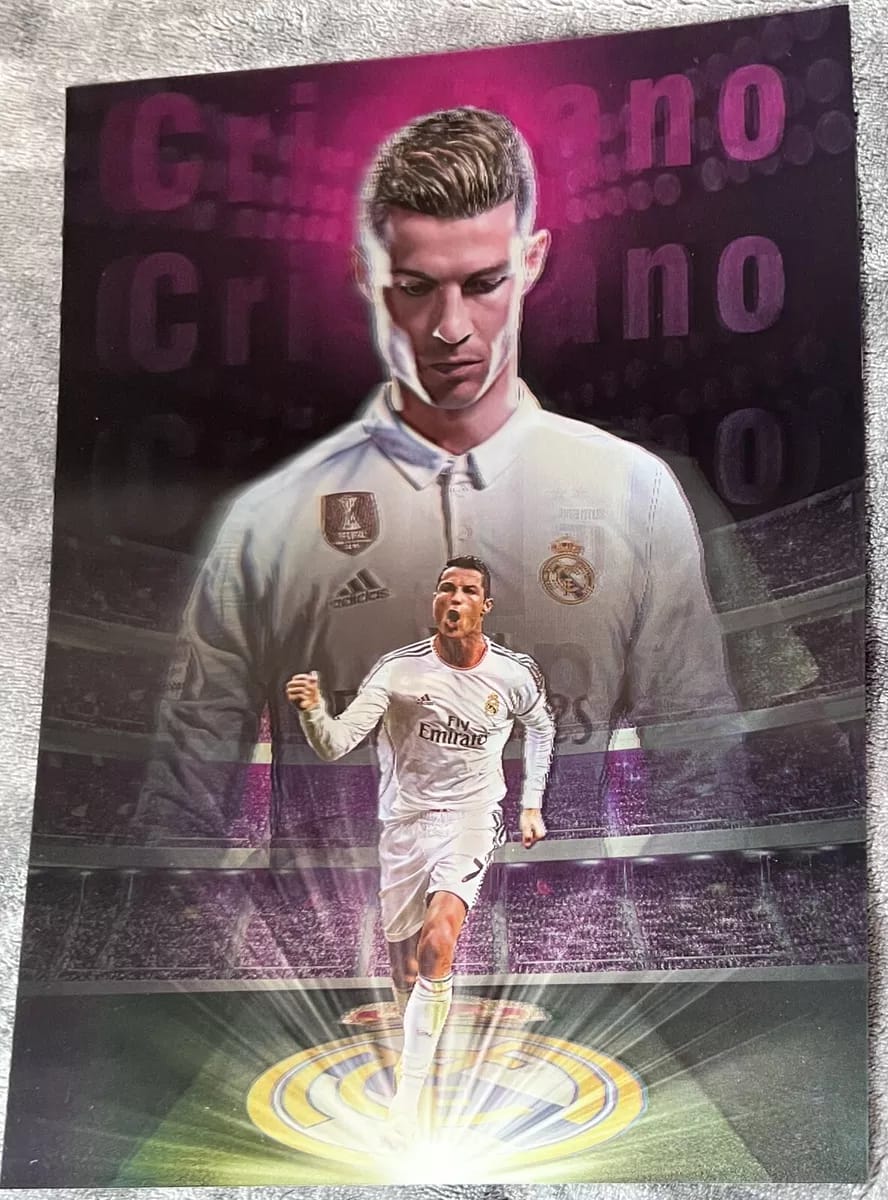 Ronaldo 3D Poster