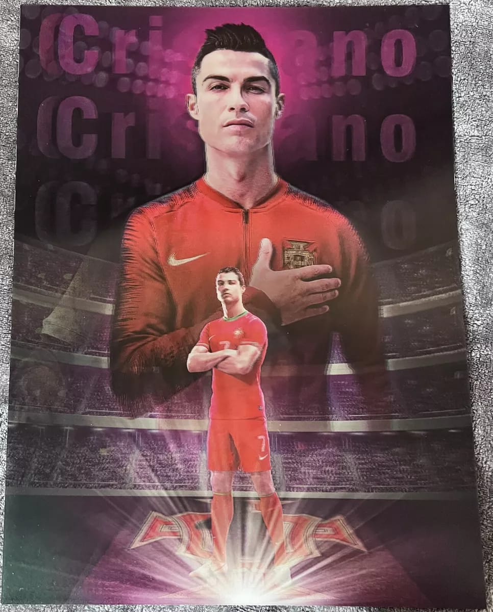 Ronaldo 3D Poster
