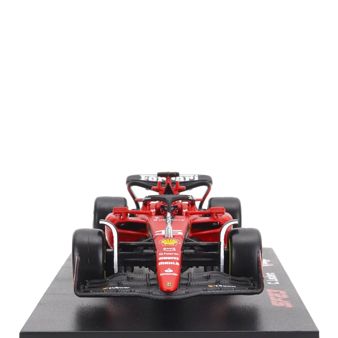 Bburago - 1/43 Scale Model Compatible with Ferrari SF23 - 16 Compatible with Charles Leclerc 2023 Formula 1 Model Car