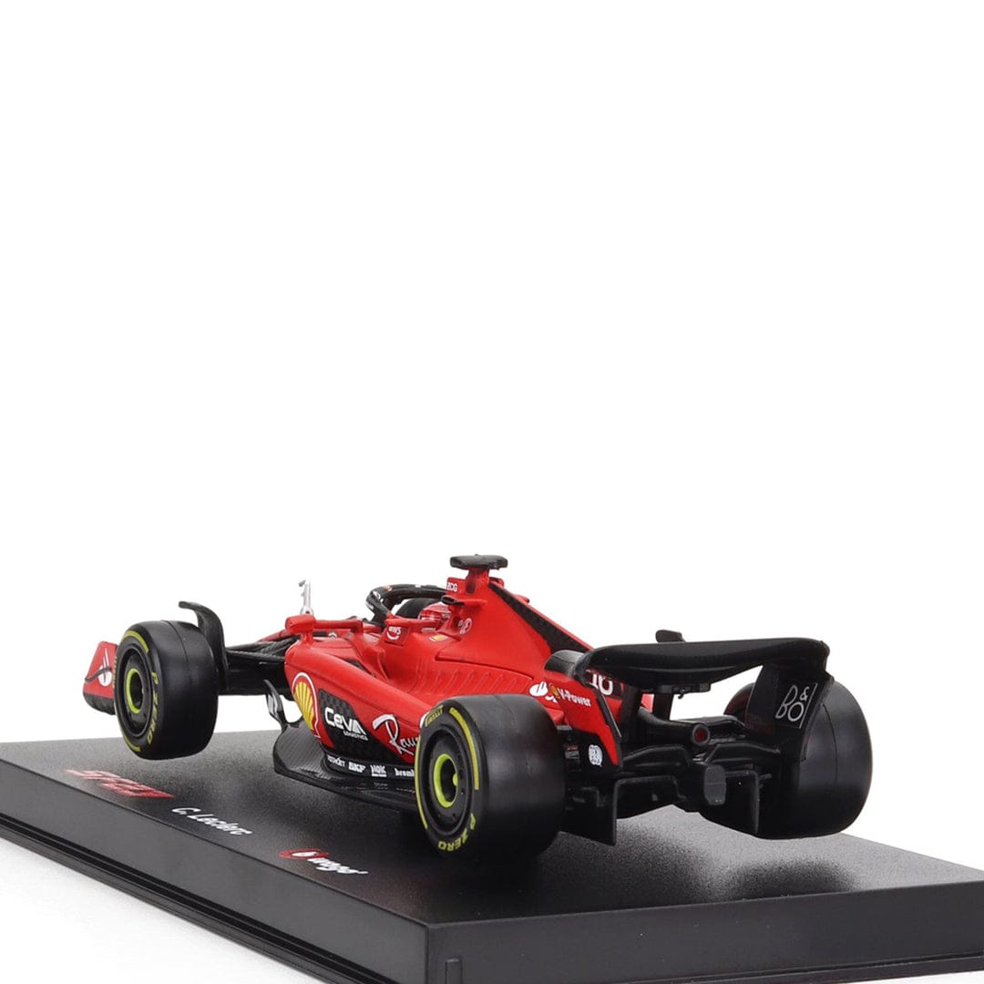 Bburago - 1/43 Scale Model Compatible with Ferrari SF23 - 16 Compatible with Charles Leclerc 2023 Formula 1 Model Car