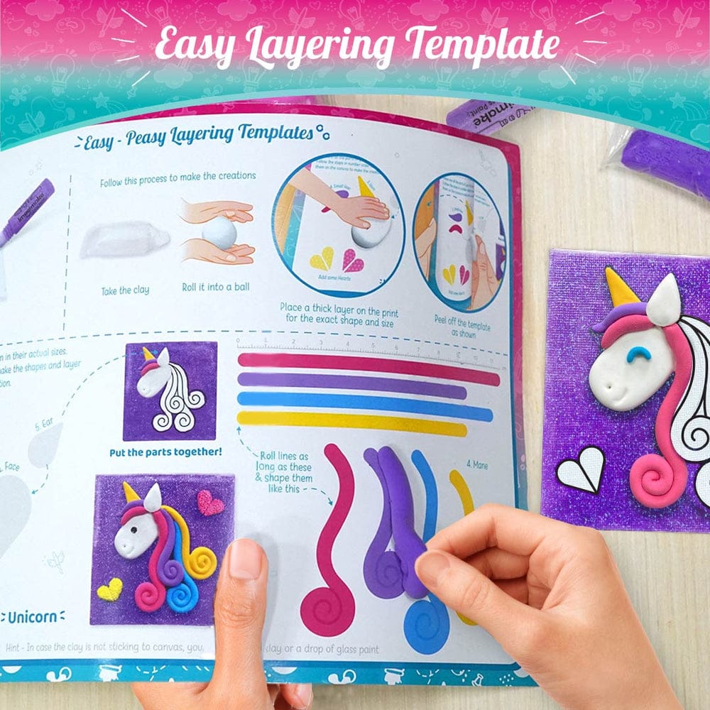 Diy Clay Murals - Unicorn