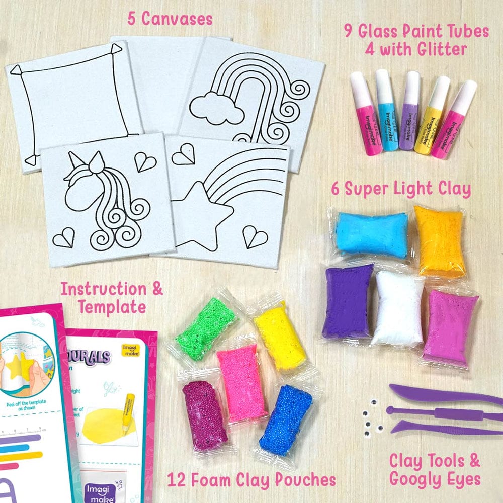 Diy Clay Murals - Unicorn