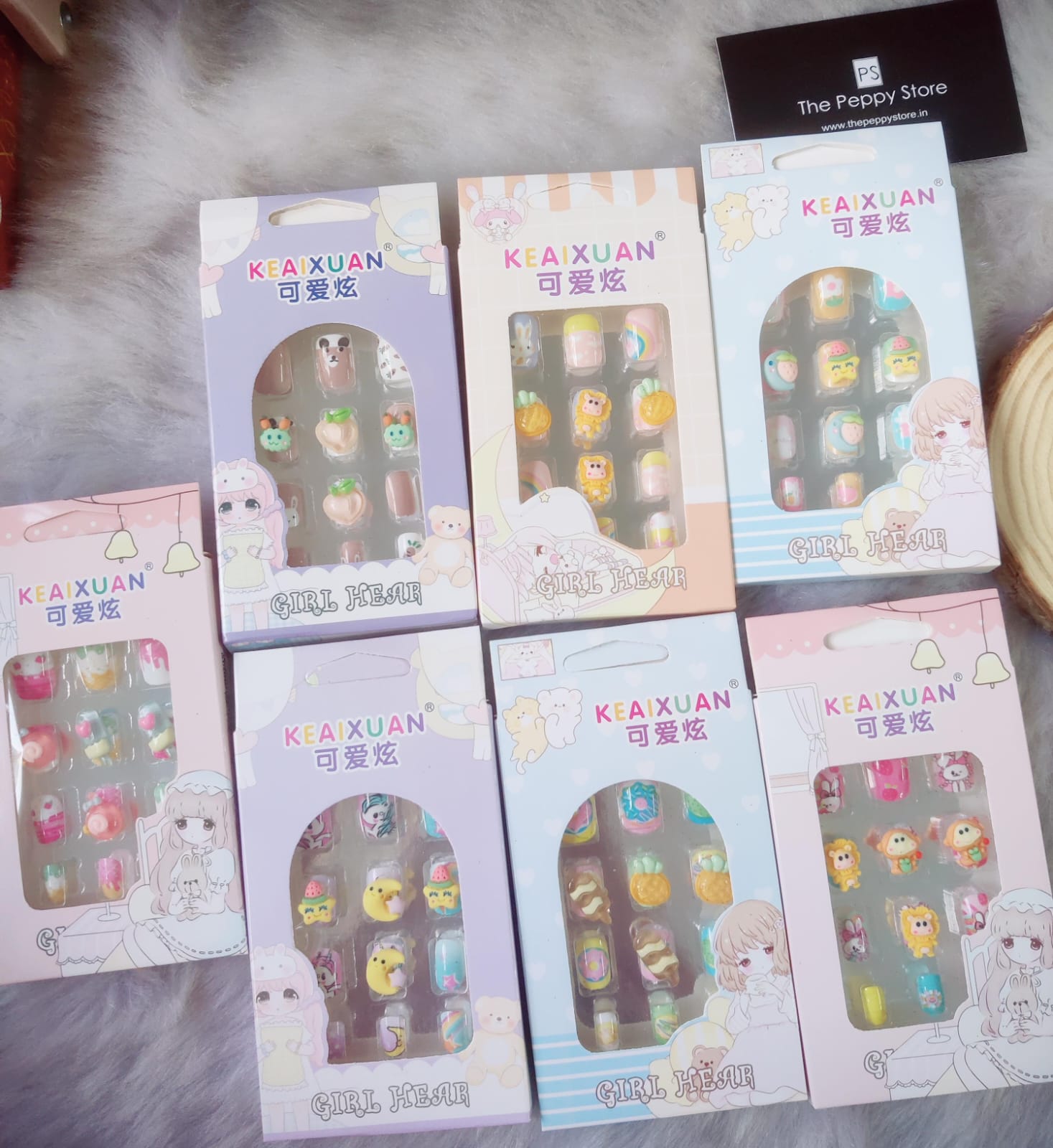 Nail Art Stickers Pack of 12 (Random Stickers Will Be Provided)