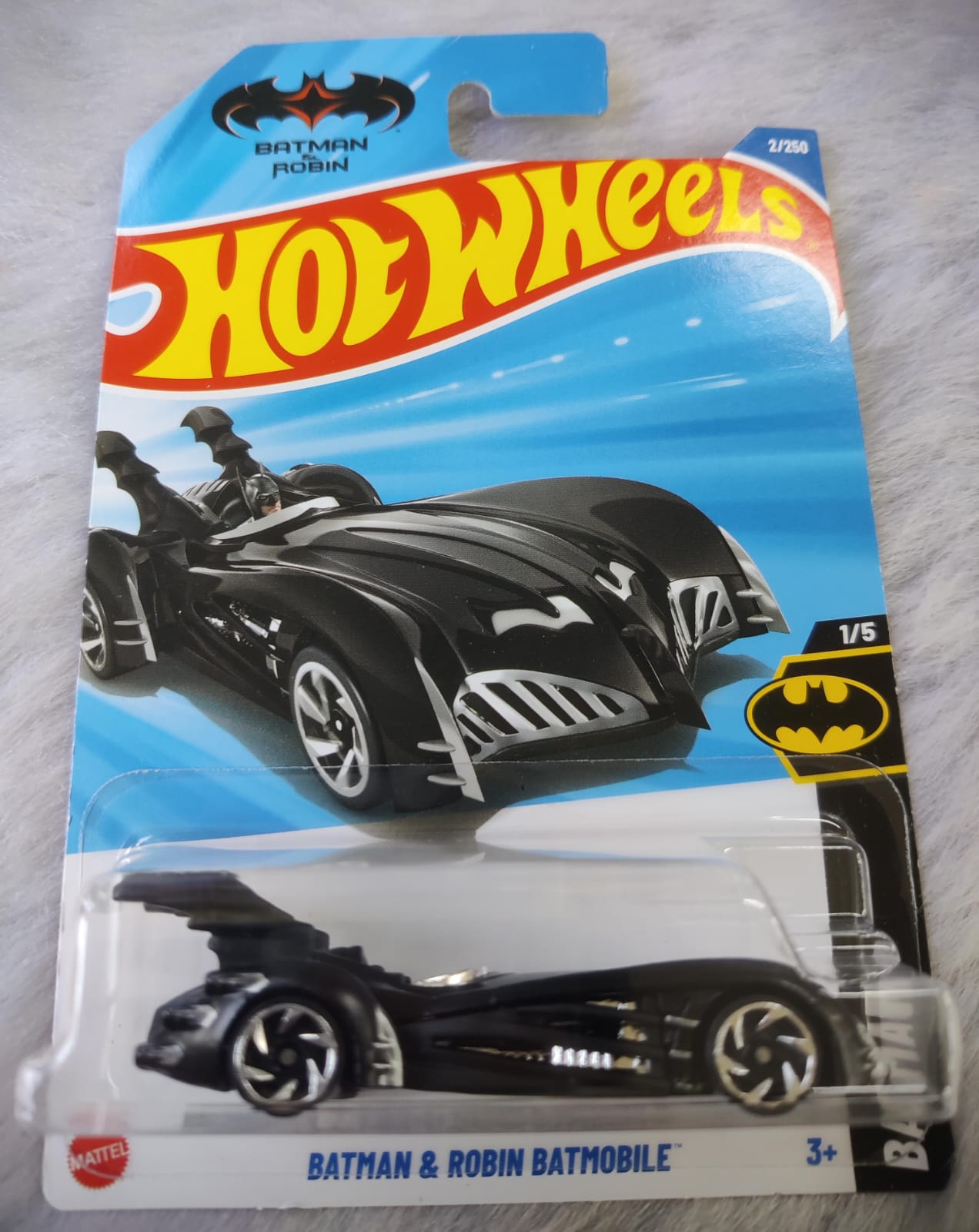 Hot Wheels Imported Batman And Robin Batmobile Vehicle Exclusive Collection