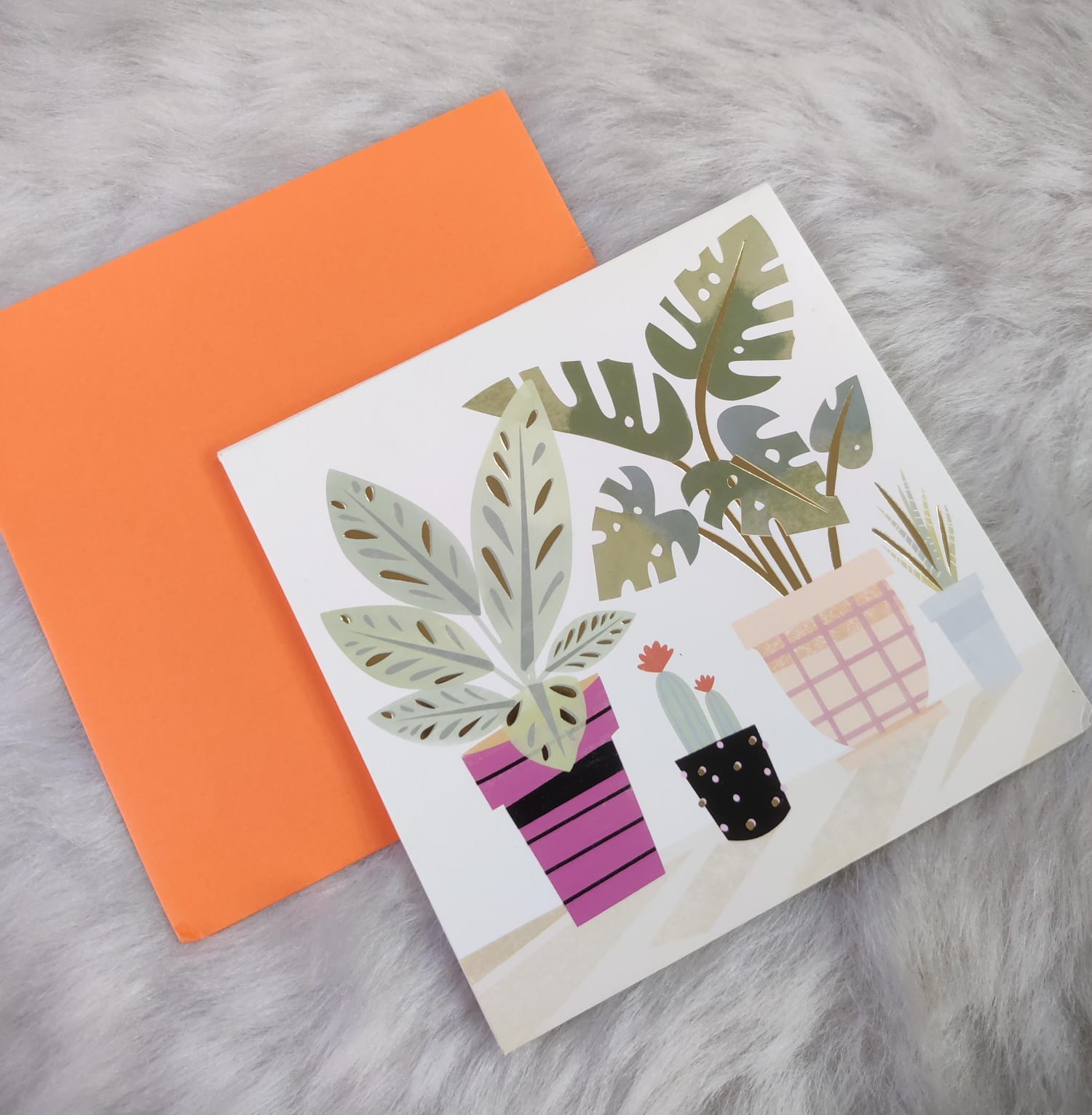 Aesthetic Planter Pop Up Greeting Card
