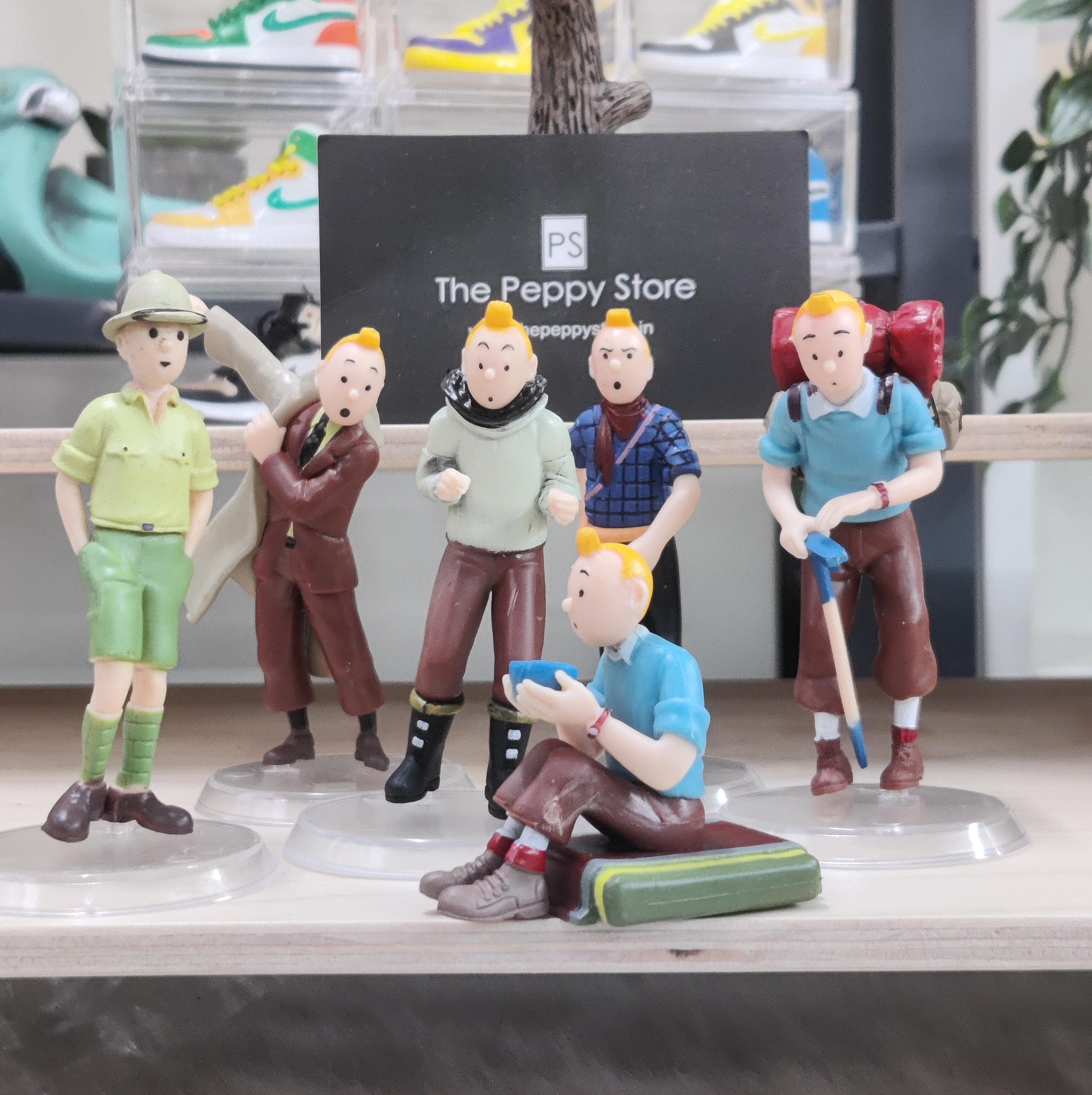 Tin Tin Miniatures (Set Of 6) - Will Be Shipped After 15th January