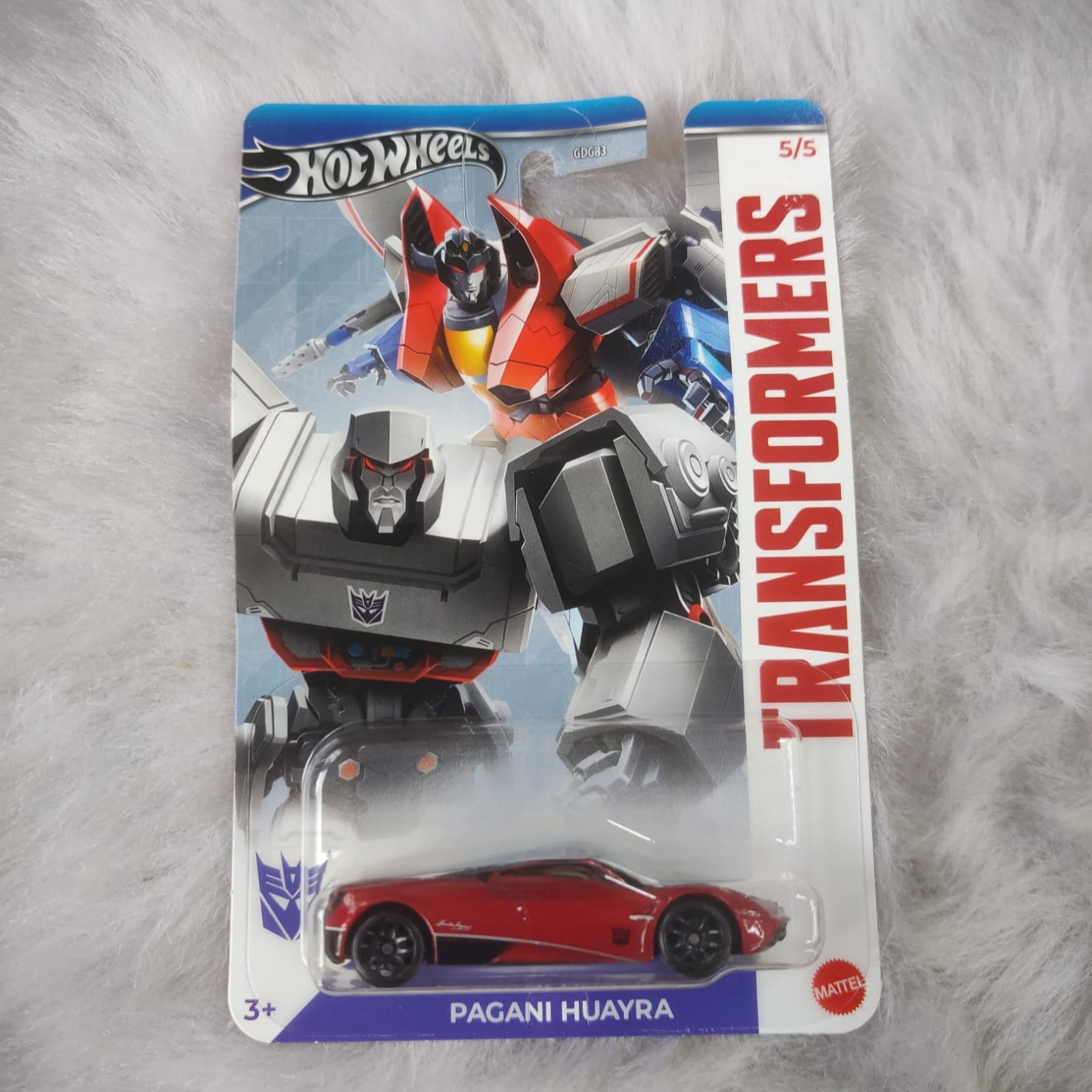 Hot Wheels Imported Transformer Pagani Huayra Vehicles Exclusive Collection