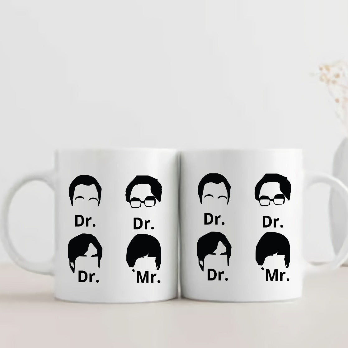 Buy The Big Bag Theory - Dr. Mr. 3D Ceramic Coffee Mug - The Peppy Store