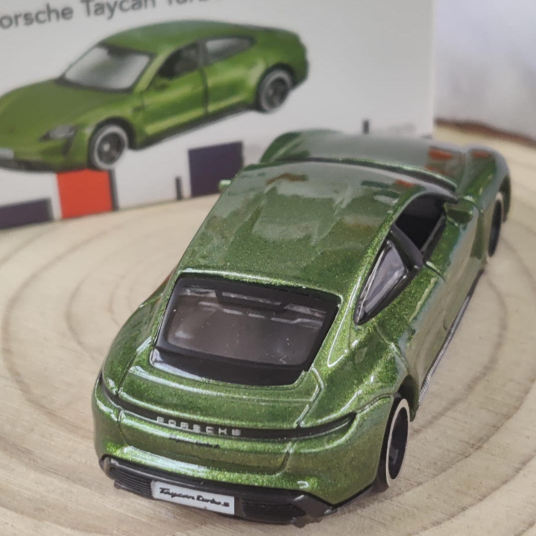 Official Bburago Porsche Taycan Turbo S - 1 : 64 Diecast Scale Model