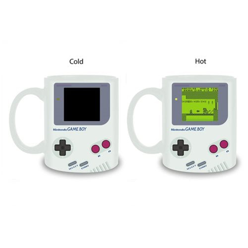 Gameboy Heat Change 3D Ceramic Mug